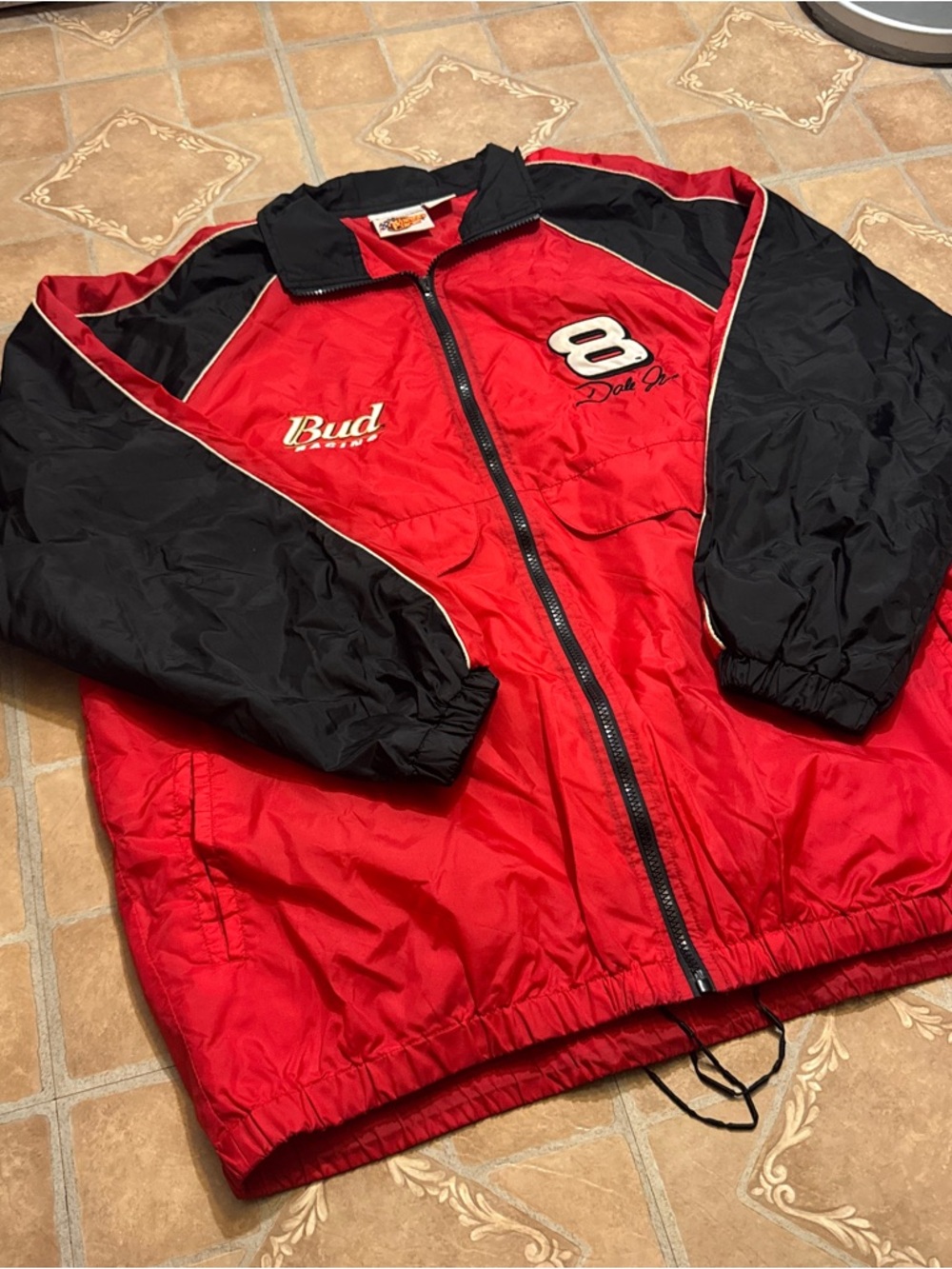 Vintage Winners Circle Dale Earnhardt Jr #8 Bud Racing Jacket - Size L